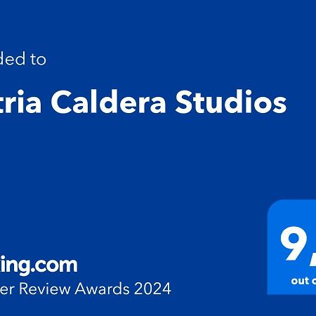 Ostria Caldera Studios Oia  Extérieur photo